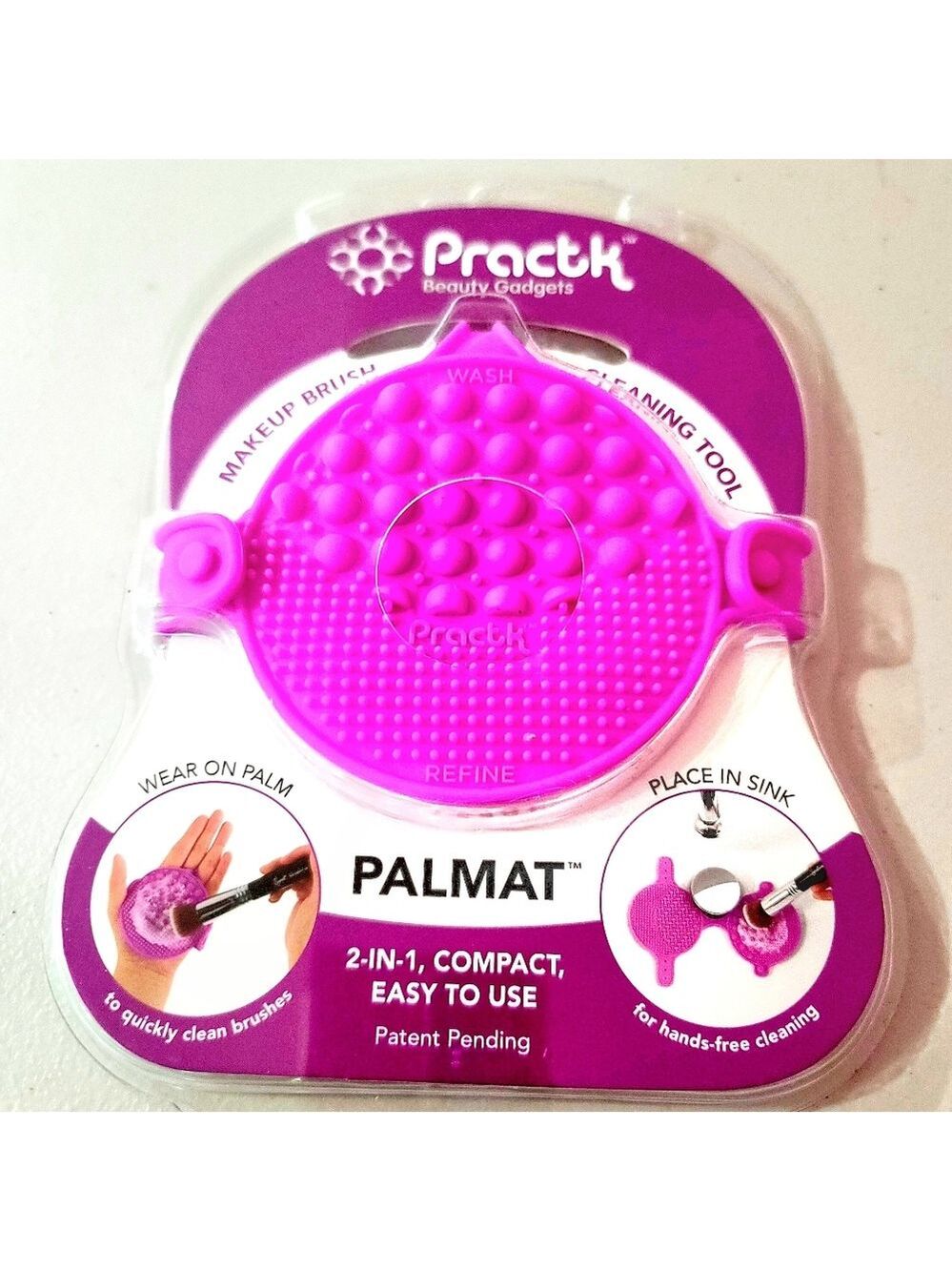 NEW! Practk Palmat 2-in-1 Cleansing Tool